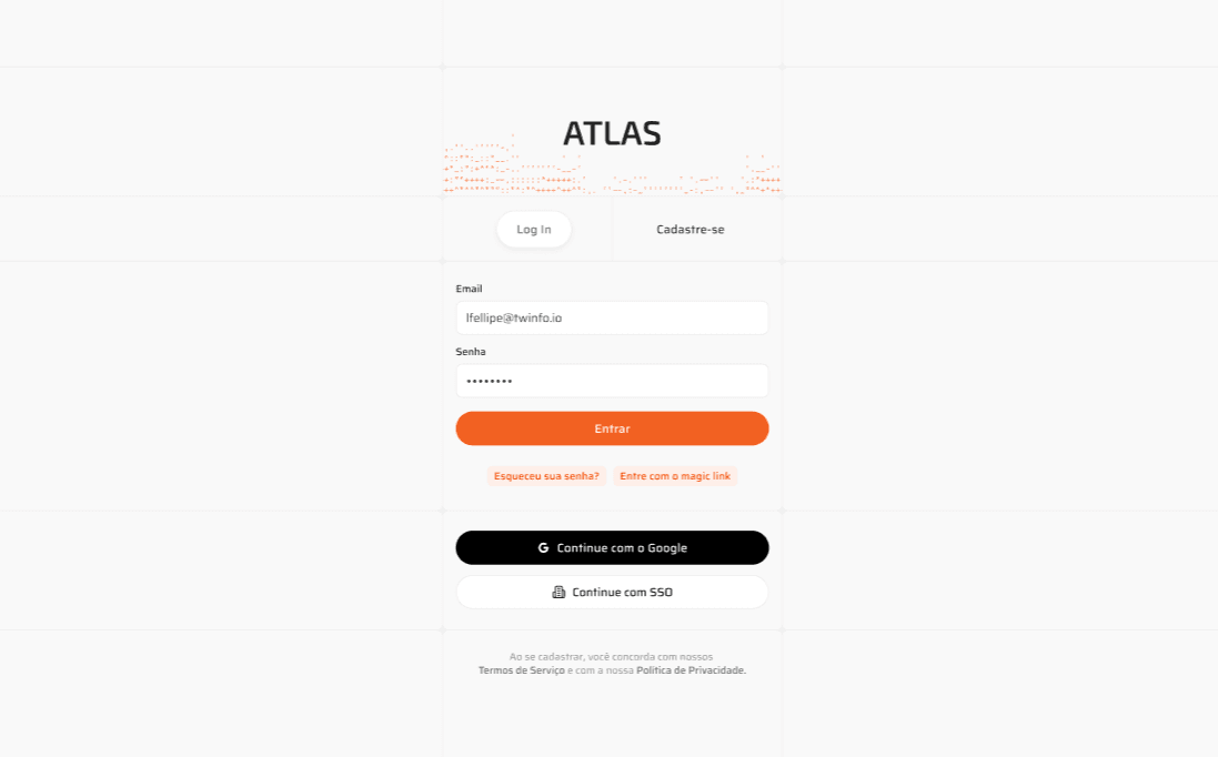 Atlas Dashboard Financeiro - Screenshot 1